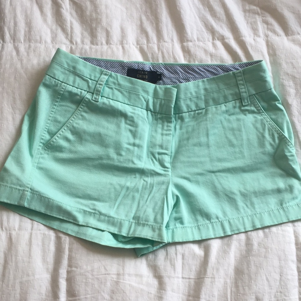 J Crew Teal Blue Shorts